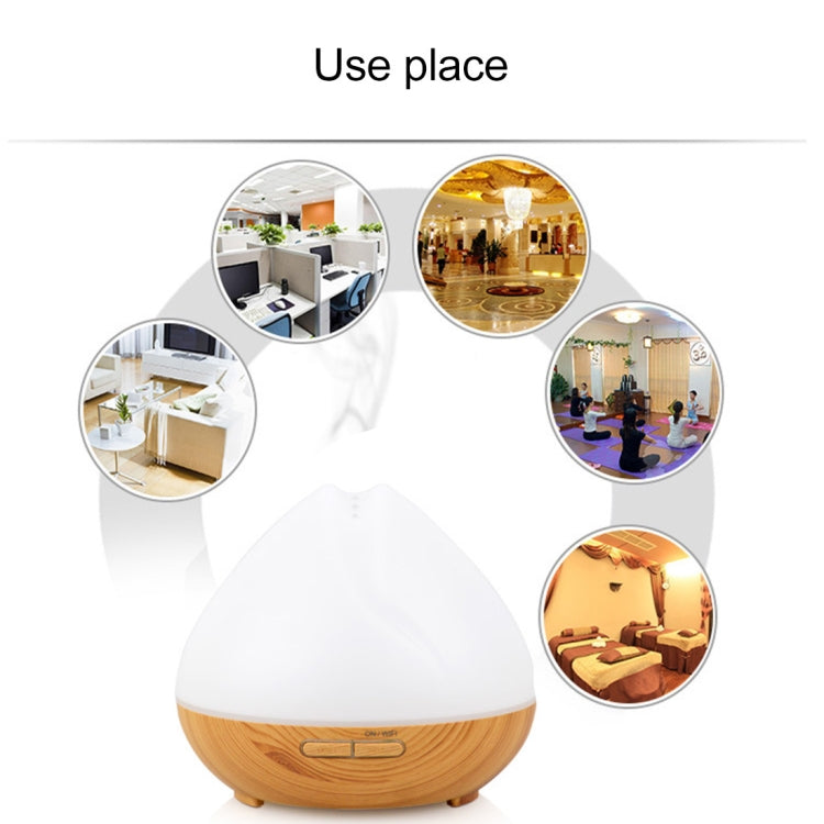 DT-1641YN 400ml Smart Wi-Fi Ultrasonic Aroma Diffuser Cool Mist Humidifier APP Remote Control Voice Control with Colorful LED Light and Auto Shut-off