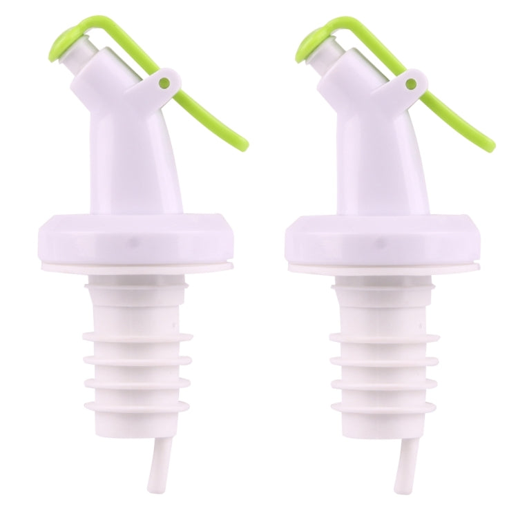 2 PCS Kitchen Leakproof Liquid Flavouring Oil Soy Sauce Vinegar Spice Jar Bottle Cap Anti Choking Drinking Bottle Milk Bottle Cover