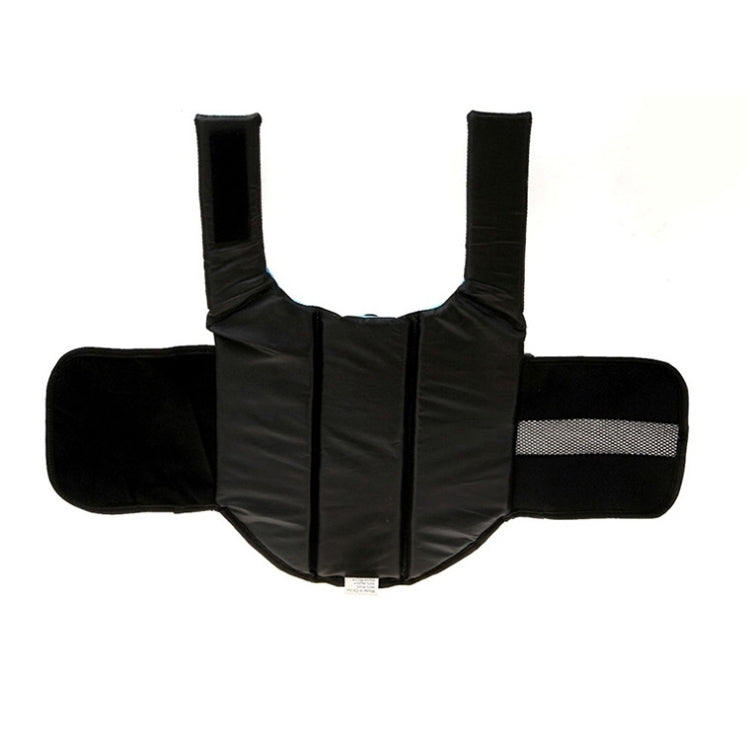 Pet Saver Dog Reflective Stripes Life Vest Jacket for Swimming Boating Surfing, Size: M