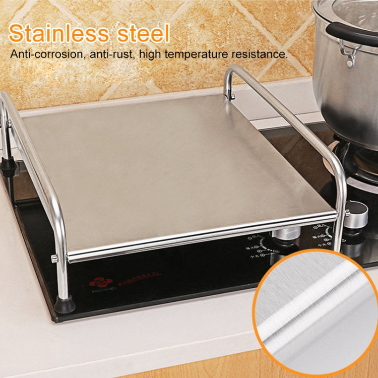 Stainless Steel Kitchen Induction Cooker Rack Storage Holder