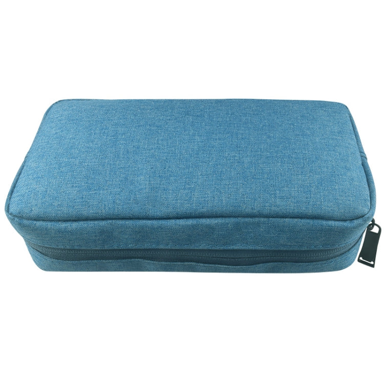 Simple Multi-functional Digital Device Travel Storage Bag for Phones, Power Bank, U-disk, Earphones, Data Cable and etc, Small Size: 16*11*5cm