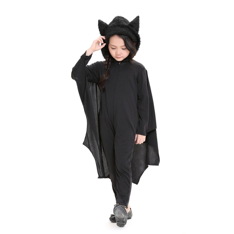 Halloween Costume Children Jumpsuit Bat Style Cosplay Costumes Stage Suit Size:XL, Suggested Height:140-155cm