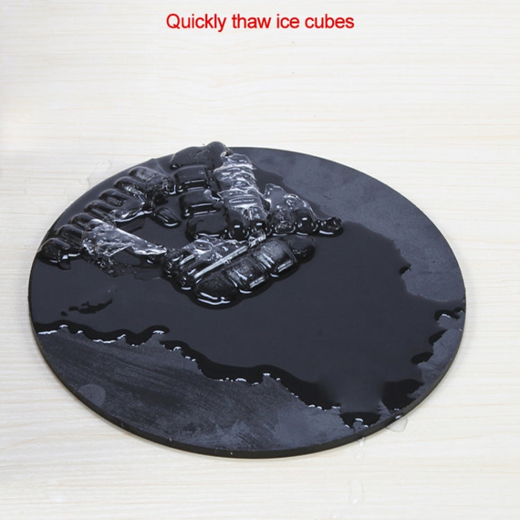 Multifunctional Rapid Defrosting Heat Transfer Pot HDF+ Silver Ion Coated Plate Kitchen Tools, Diameter: 24cm