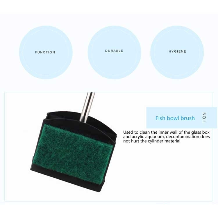 72cm 3 in 1 Multi-functional Fish Tank Cleaning Brush