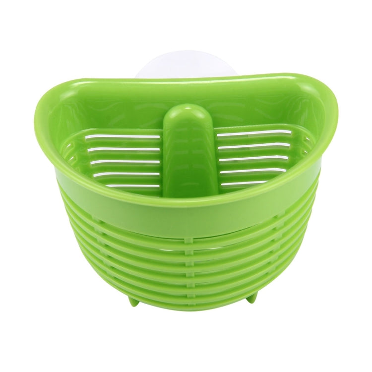 Kitchen Sink Bathroom Wall Hallowed Suction Cup Storage Rack, Random Color Delivery