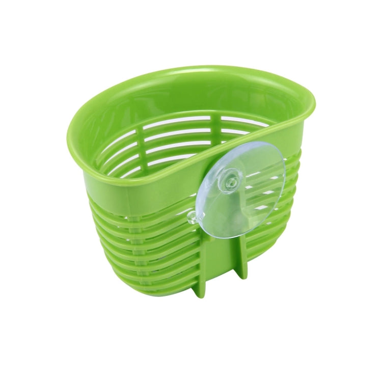 Kitchen Sink Bathroom Wall Hallowed Suction Cup Storage Rack, Random Color Delivery