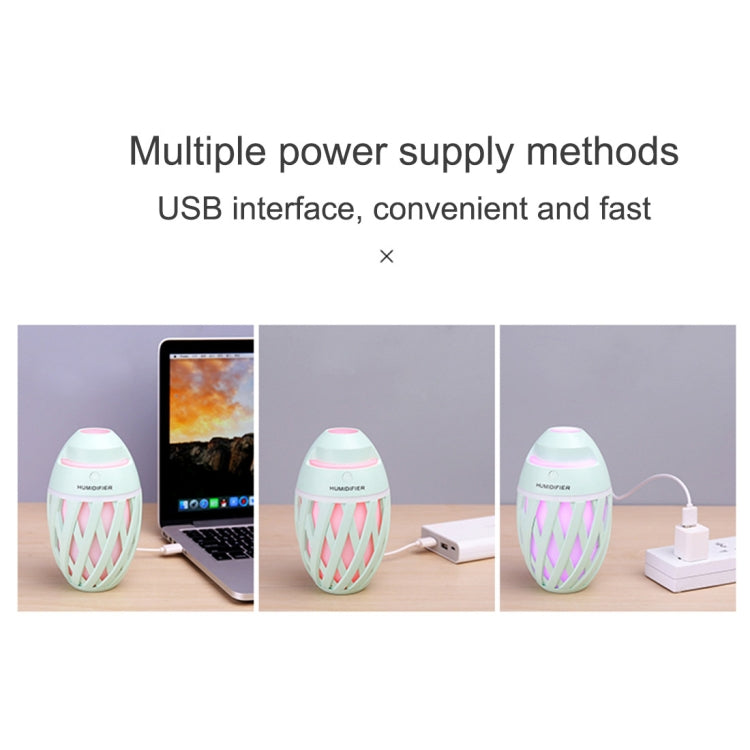 Creative Mini Olivine Shape Portable Mute Desktop Air Humidifier with , Capacity: 320ml, DC 5V
