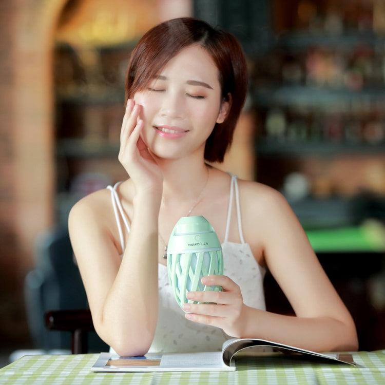 Creative Mini Olivine Shape Portable Mute Desktop Air Humidifier with , Capacity: 320ml, DC 5V