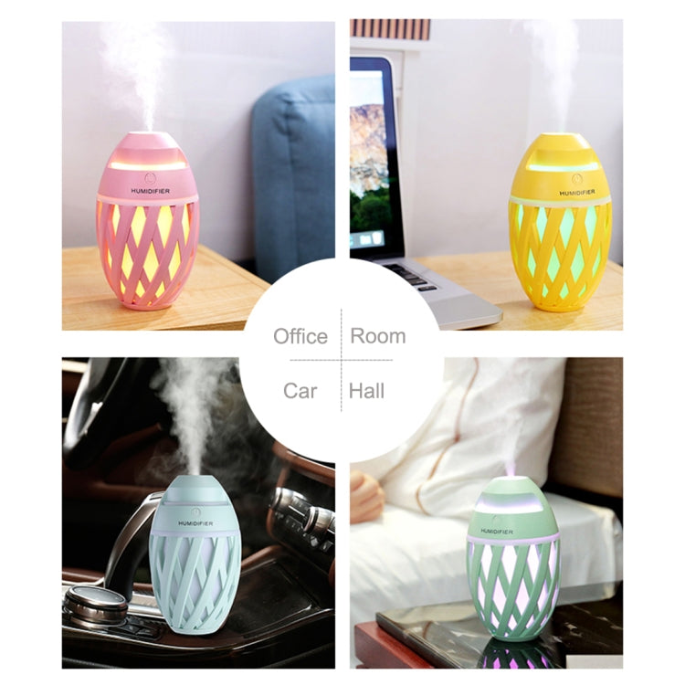 Creative Mini Olivine Shape Portable Mute Desktop Air Humidifier with , Capacity: 320ml, DC 5V