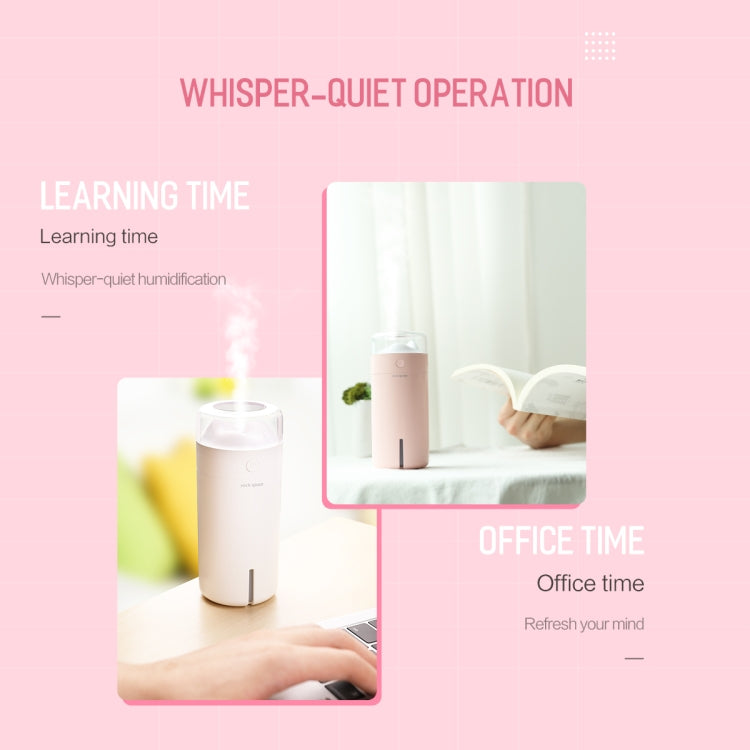 Rock Space WT-H6 Ultra-quiet Air Humidifier with Micro USB Port and Colorful LED Lights,Capacity 200ml