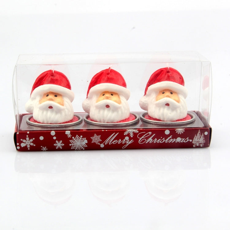Santa Claus Christmas Candle For Home Decoration Party Decor New Year Decoration Supplies, Random Style Delivery
