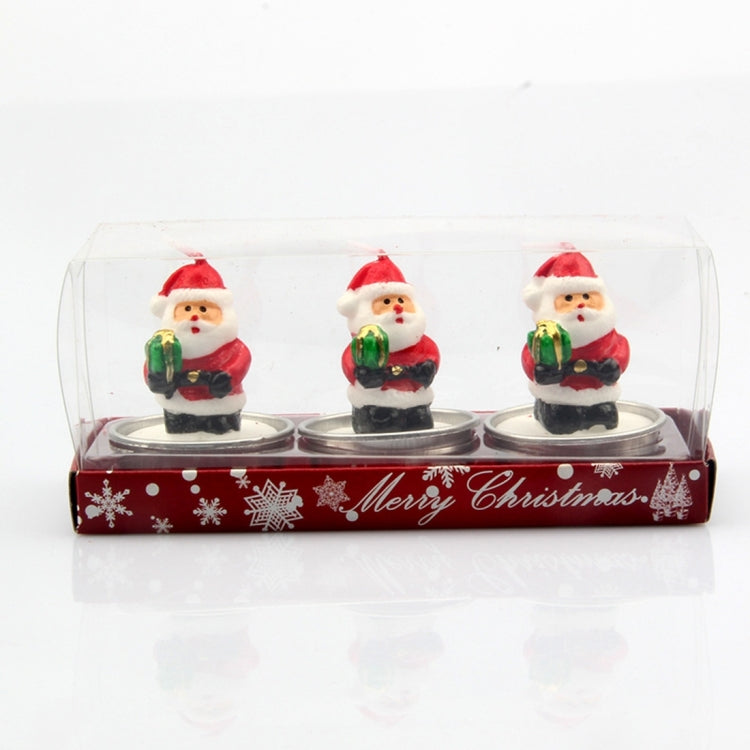 Santa Claus Christmas Candle For Home Decoration Party Decor New Year Decoration Supplies, Random Style Delivery