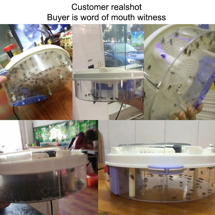 Electric Rotary Fly Catcher Flytrap USB Charging Mosquito Killer Repellent