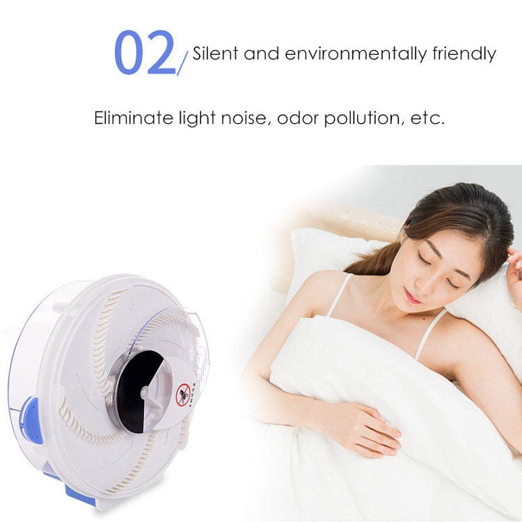 Electric Rotary Fly Catcher Flytrap USB Charging Mosquito Killer Repellent