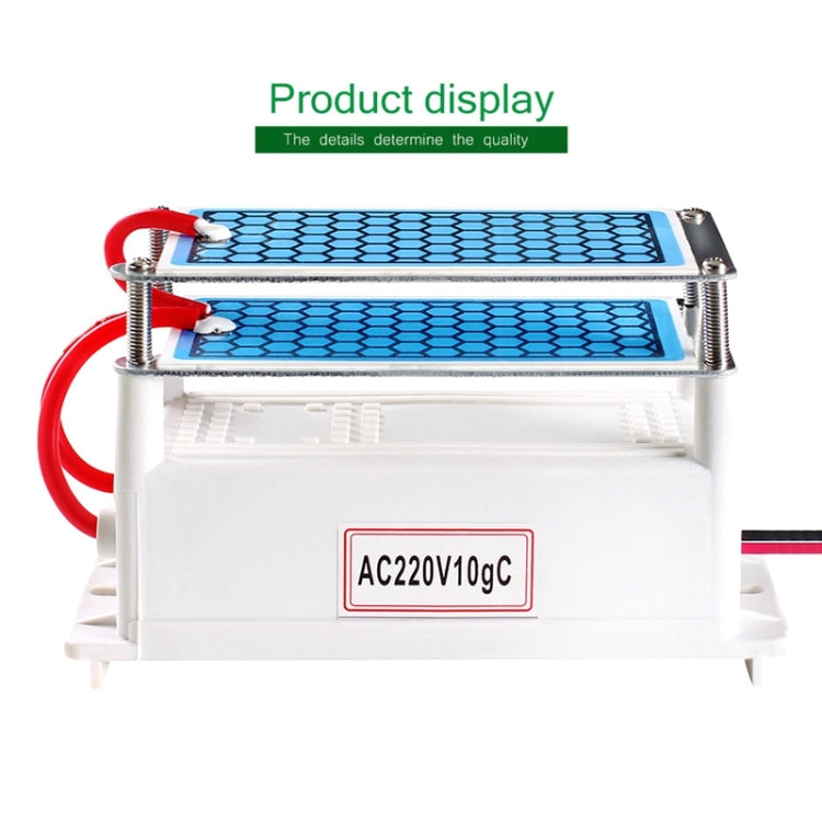 High Temperature Ceramic Plate Integrated Ozone Generator 220V 10g Air Purifier