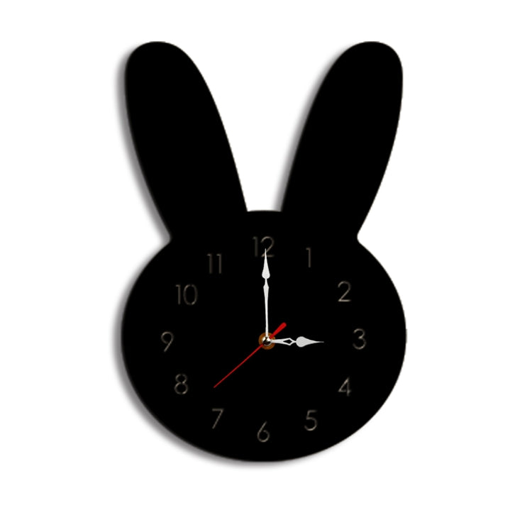 Rabbit Pattern Creative Living Room Decorative Wall Clock