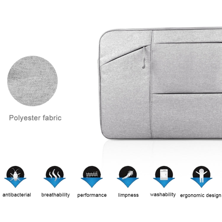 Universal Multiple Pockets Wearable Oxford Cloth Soft Portable Simple Business Laptop Tablet Bag, For 13.3 inch and Below Macbook, Samsung, Lenovo, Sony, DELL Alienware, CHUWI, ASUS, HP