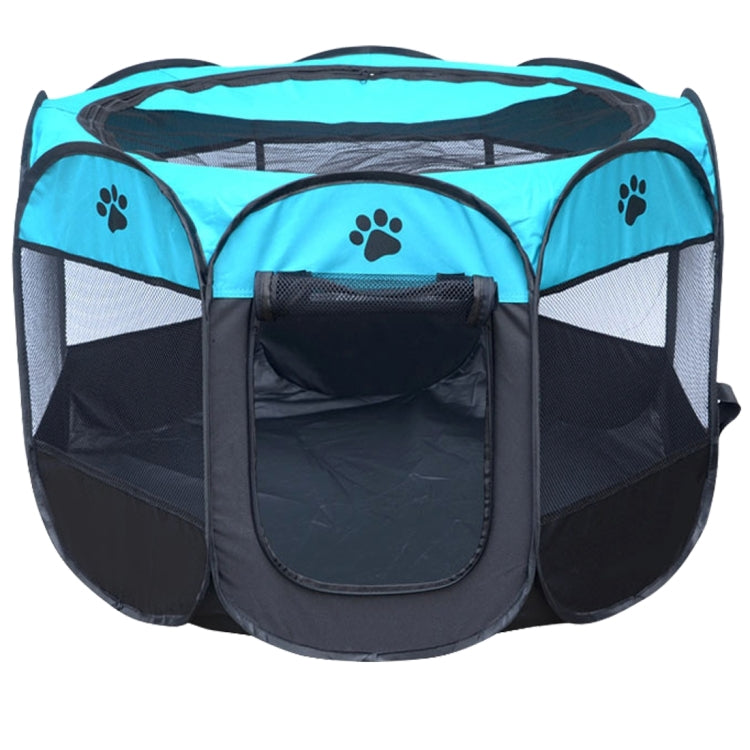 Fashion Oxford Cloth Waterproof Dog Tent Foldable Octagonal Outdoor Pet Fence, M, Size: 91 x 91 x 58cm