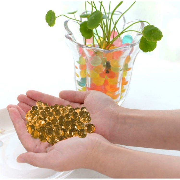 1000 PCS Home Decor Pearl Shaped Crystal Soil Water Beads Bio Gel Ball For Flower/Weeding Mud Grow Magic Jelly Balls