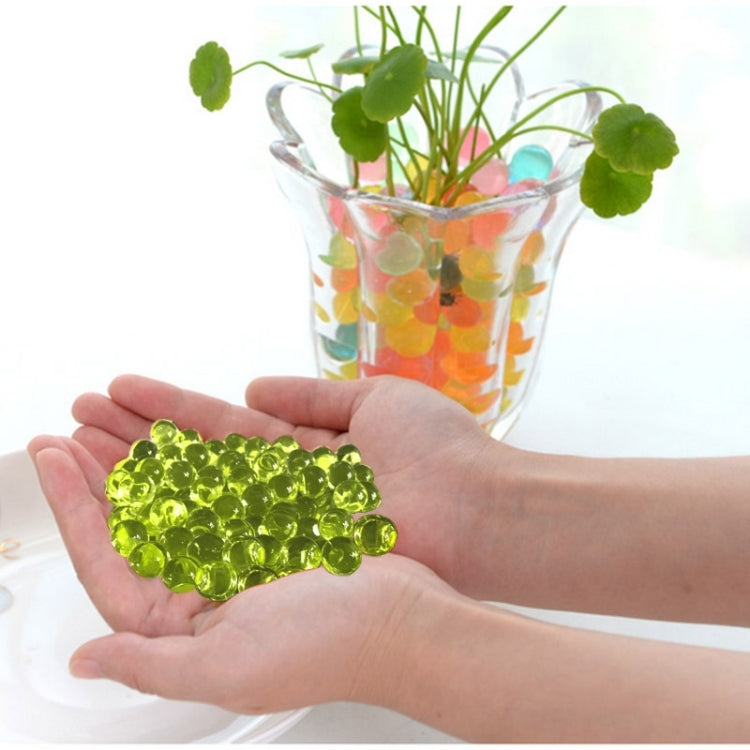 1000 PCS Home Decor Pearl Shaped Crystal Soil Water Beads Bio Gel Ball For Flower/Weeding Mud Grow Magic Jelly Balls