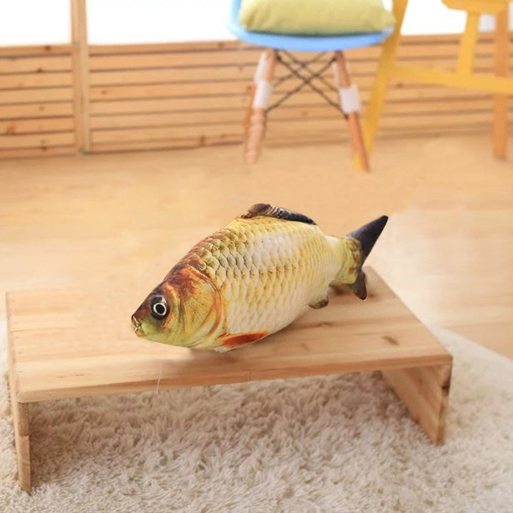 Simulation Fish Toy Funny Cat Toy Fish Stuff Scratching Post Board Toy, Small Size: 21.5 x 8.0 x 5.0cm