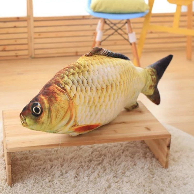 Simulation Fish Toy Funny Cat Toy Fish Stuff Scratching Post Board Toy, Large Size: 57.0 x 22.0 x 13.0cm