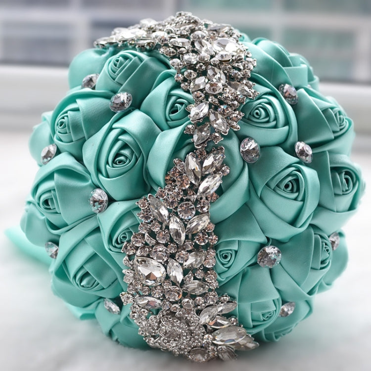 Wedding Holding Flowers Bridal Bouquet Accessories Bridesmaid Rhinestone Party Wedding Decoration Supplies