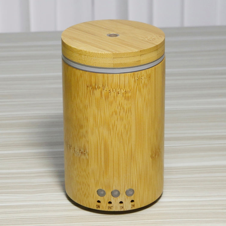 150B 12W 150ML Wood Grain Aromatherapy Air Purifier Humidifier with LED Light for Office / Home Room(Brown)