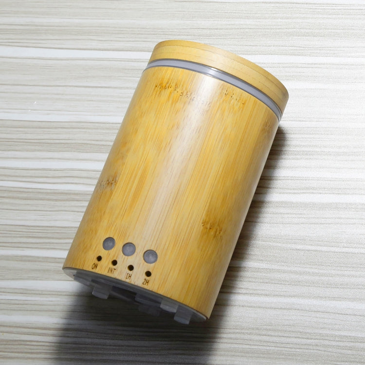 150B 12W 150ML Wood Grain Aromatherapy Air Purifier Humidifier with LED Light for Office / Home Room(Brown)