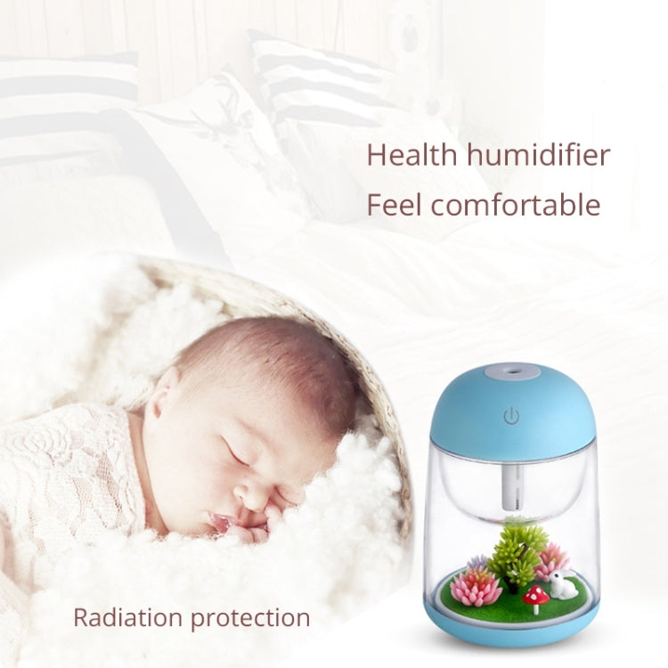 Imycoo WT602 2W Portable Mini Micro Landscape Design USB Charge Aromatherapy Air Humidifier with LED Colorful Light, Water Tank Capacity: 180ml, DC 5V