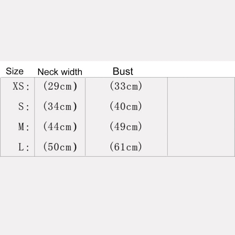 Microfiber with 3D Flowers Pattern Breathable Dog Chest Strap, Size: XS