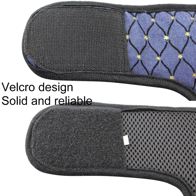 Denim + Mesh Cloth Soft Breathable Dog Harness Pet Vest Dog Chest Strap, Size: S(Navy Blue)