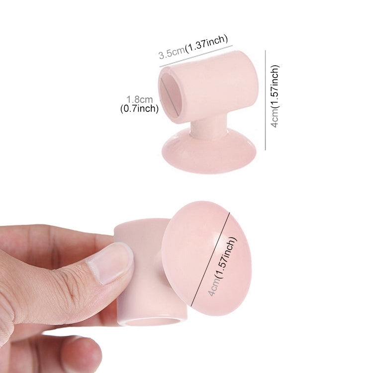 10 PCS Room Doorknob Pad Anti-collision Silicone Handle Lock Shock Pad Protective Silencer Suction Mat