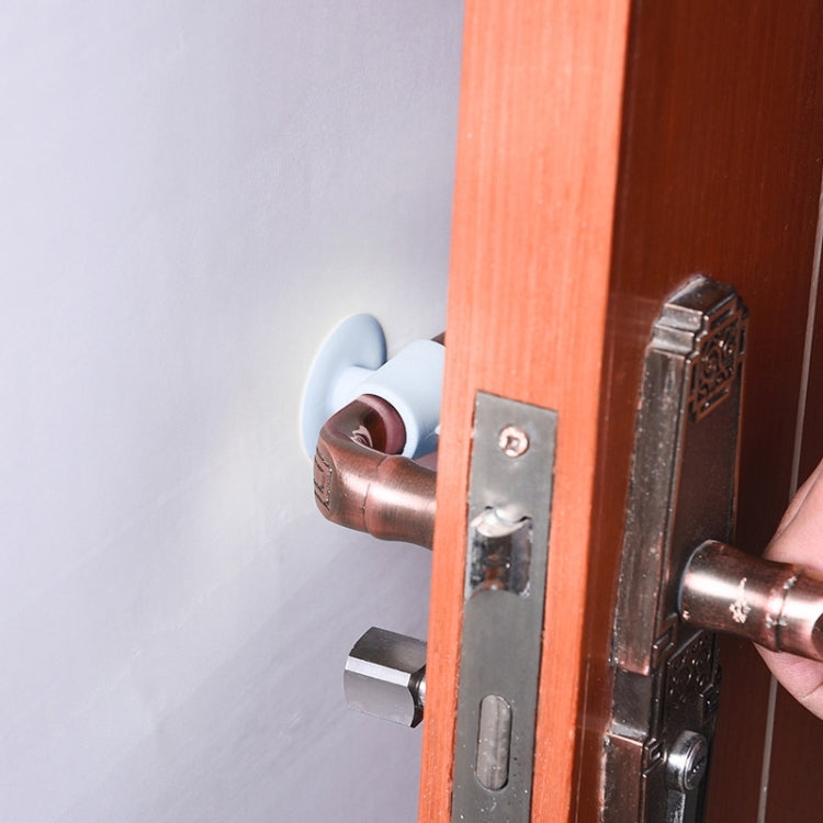 10 PCS Room Doorknob Pad Anti-collision Silicone Handle Lock Shock Pad Protective Silencer Suction Mat