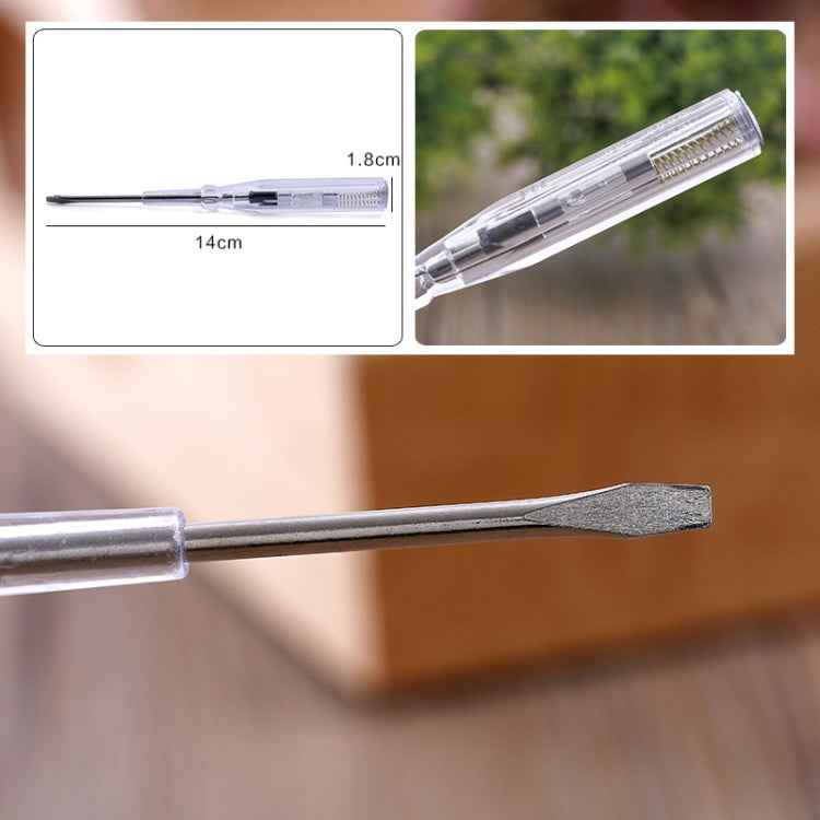 5 PCS Portable Professional Screwdriver Electric Pen Electrician Tester Household Tool