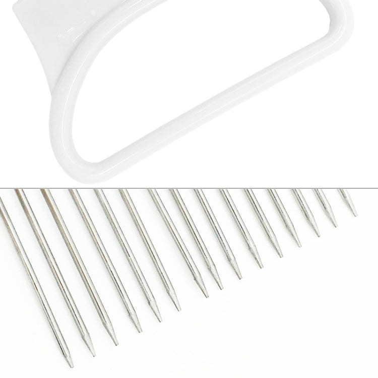 Stainless Steel Vegetable Onion Cutter Holder Meat Needle Kitchen Tools