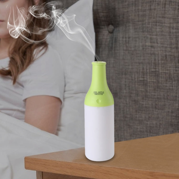Imycoo WT2022 1.5W Creative Portable Cool Bottle Design Mini USB Charge Aromatherapy Oil Diffuser Air Humidifier with LED Night Light, Bottle Capacity: 180ml, DC 5V