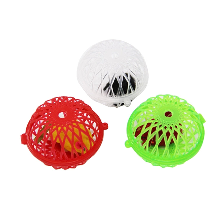 Mouse in the Cage Toy, Detachable Plastic Cage Mouse Pet Toys, Random Color Delivery