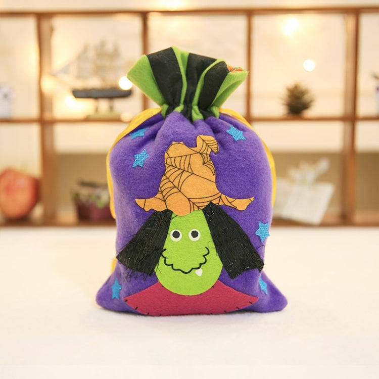 5 PCS Halloween Decoration Creative Cartoon Bunch of Candy Gifts Bundle Tote for Children, Random Style Delivery