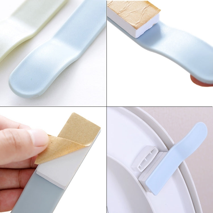 10 PCS Toilet Lid Lifting Device Sitting Commode Toilet Handle Portable Sanitation Bathroom Accessories, Random Color Delivery