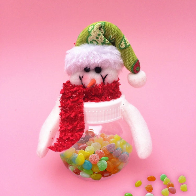 Christmas Decoration Snowman Candy Jar