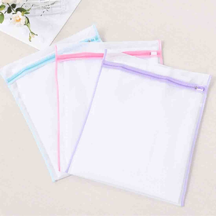 4 PCS Thickening Coarse Mesh Laundry Bag Suit Polyester Washing Mesh Bag, Size: S, 30*40cm