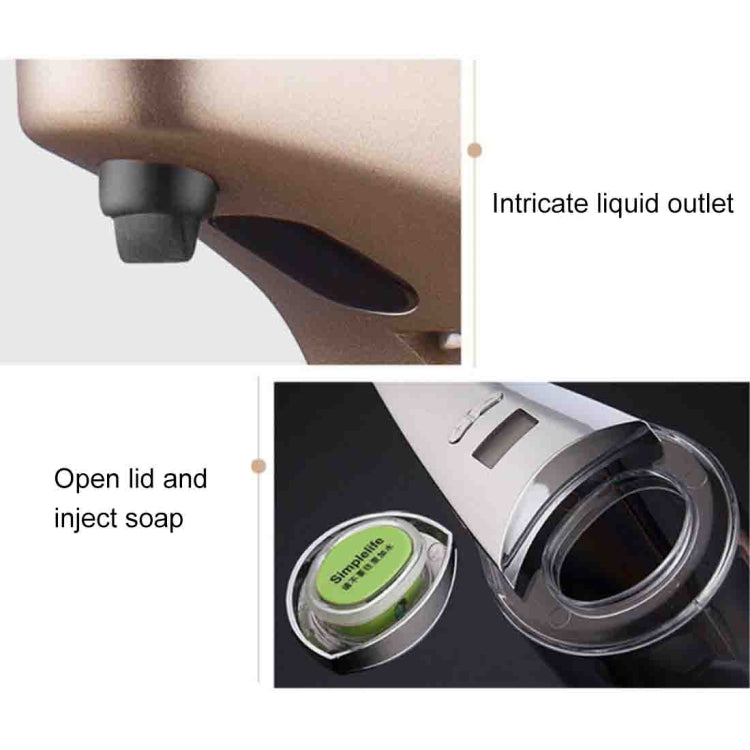 Hotel Household Shower Automatic Dispenser Washing Liquid Shampoo Soap Bottle, Capacity: 400ml, Random Color Delivery