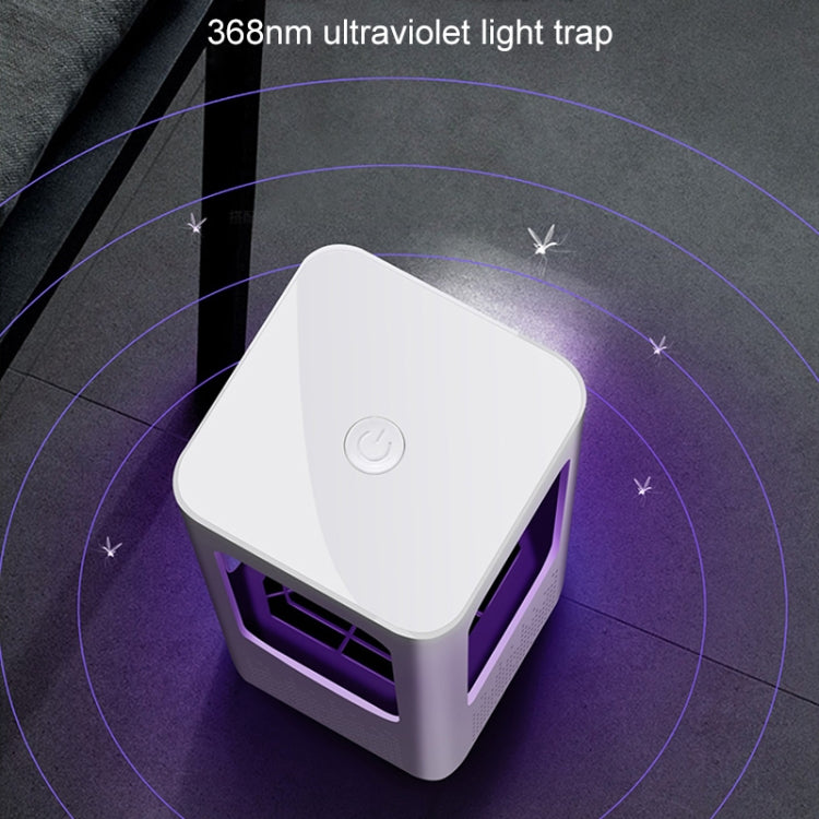 Photocatalysis Inhaled Mosquito Killer Lamp USB Electric Bug Insect Killer Lights Pest Repeller with AC Adapter