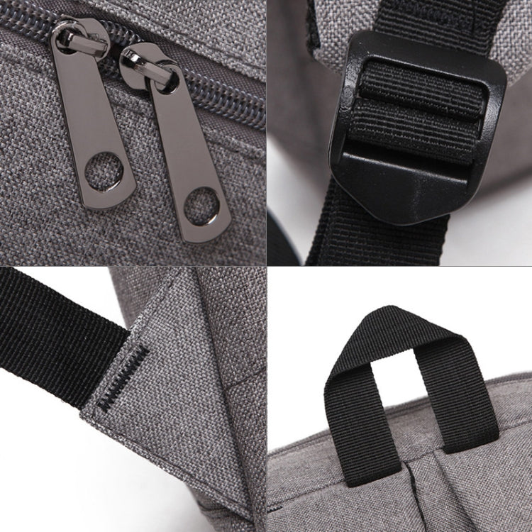 Universal Multi-Function Oxford Cloth Laptop Computer Shoulders Bag Business Backpack Students Bag, Size: 39x30x12cm, For 14 inch and Below Macbook, Samsung, Lenovo, Sony, DELL Alienware, CHUWI, ASUS, HP