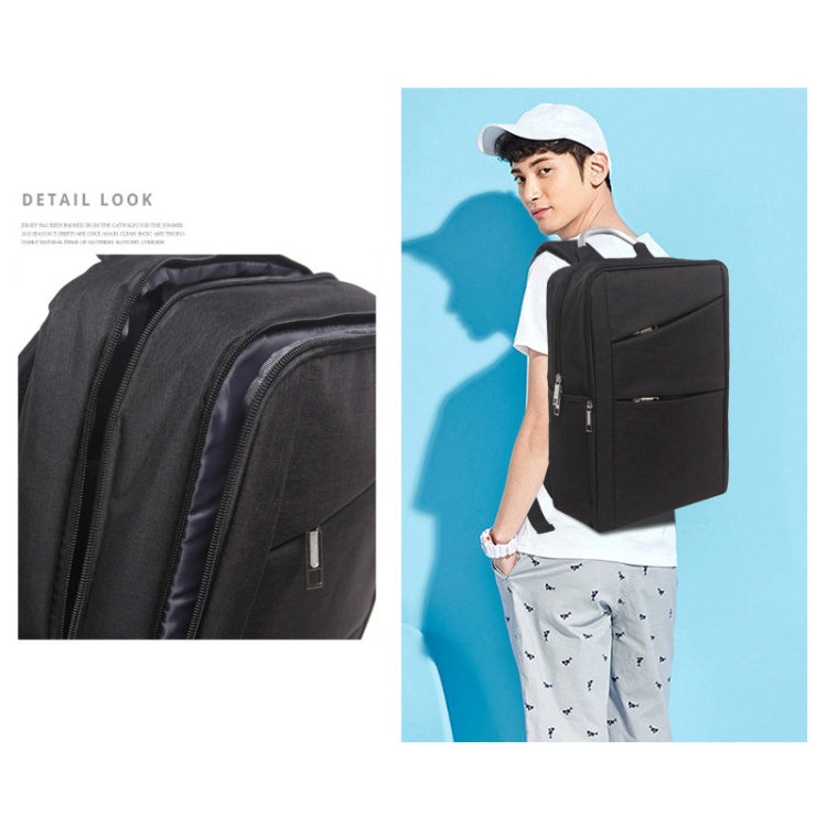 Universal Multi-Function Oxford Cloth Laptop Computer Shoulders Bag Business Backpack Students Bag, Size: 40x28x12cm, For 14 inch and Below Macbook, Samsung, Lenovo, Sony, DELL Alienware, CHUWI, ASUS, HP