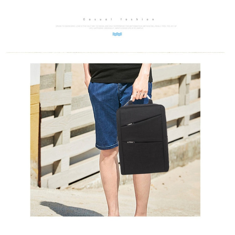 Universal Multi-Function Oxford Cloth Laptop Computer Shoulders Bag Business Backpack Students Bag, Size: 40x28x12cm, For 14 inch and Below Macbook, Samsung, Lenovo, Sony, DELL Alienware, CHUWI, ASUS, HP