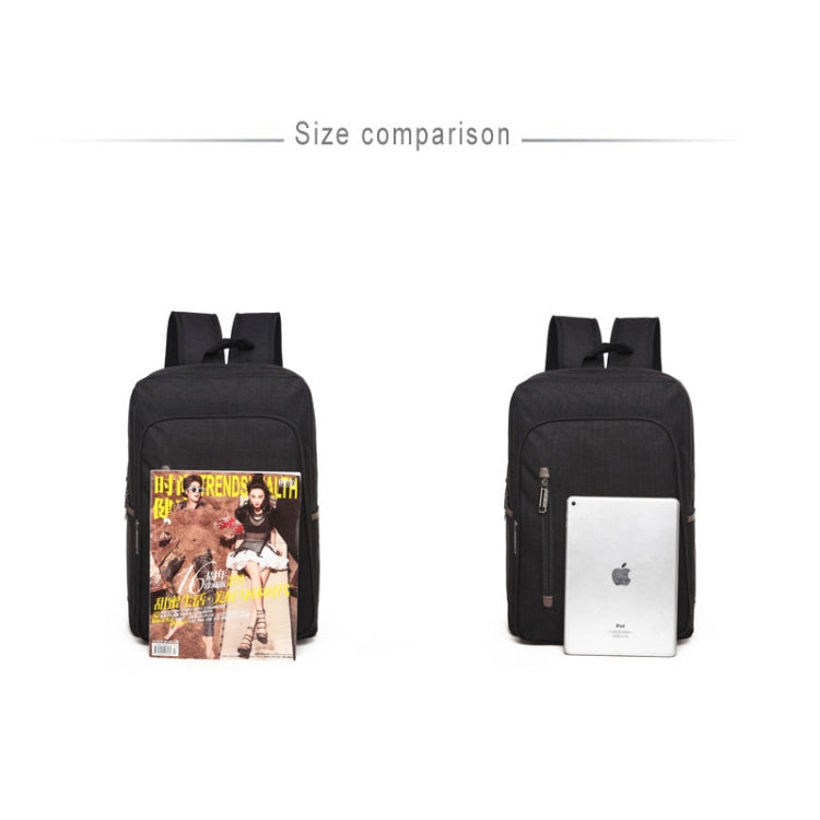 Universal Multi-Function Oxford Cloth Laptop Computer Shoulders Bag Business Backpack Students Bag, Size: 43x29x11cm, For 15.6 inch and Below Macbook, Samsung, Lenovo, Sony, DELL Alienware, CHUWI, ASUS, HP