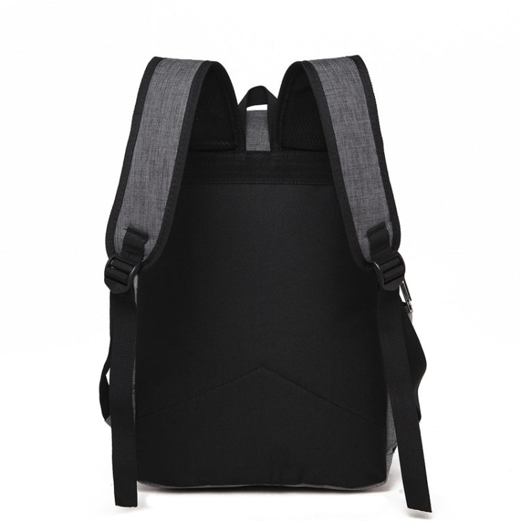 Universal Multi-Function Canvas Laptop Computer Shoulders Bag Leisurely Backpack Students Bag, Size: 42x30x12cm, For 15.6 inch and Below Macbook, Samsung, Lenovo, Sony, DELL Alienware, CHUWI, ASUS, HP