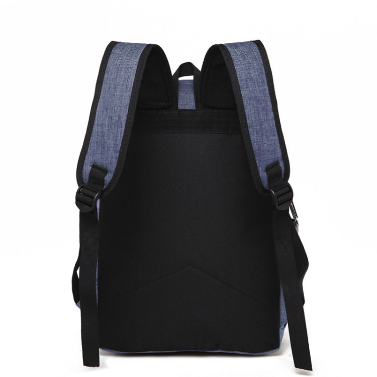 Universal Multi-Function Canvas Laptop Computer Shoulders Bag Leisurely Backpack Students Bag, Size: 42x30x12cm, For 15.6 inch and Below Macbook, Samsung, Lenovo, Sony, DELL Alienware, CHUWI, ASUS, HP